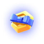 Icon with gift wrap